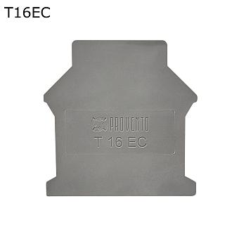 Крышка торцевая для винтовой клеммы 16 мм2, серая