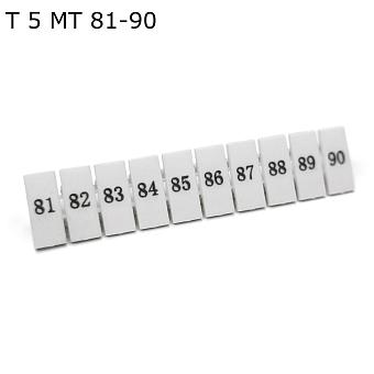 Полоса маркировочная 81-90, 50 шт.