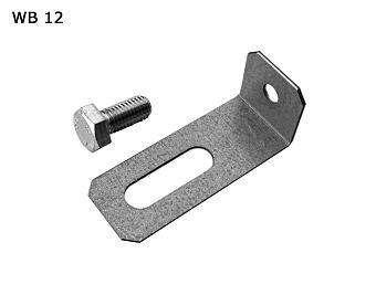 Скобы для монтажа к стене шкафов MPx, 2шт.