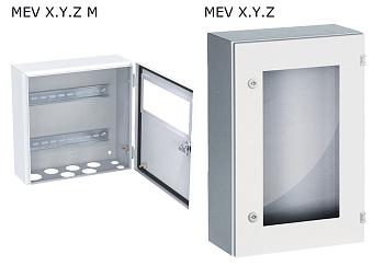 Шкаф компактный распределительный с обзорной дверью 